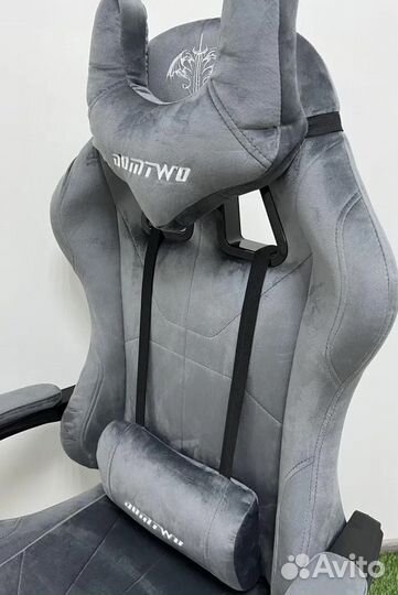 Компьютерное игровое кресло геймерское с массажем
