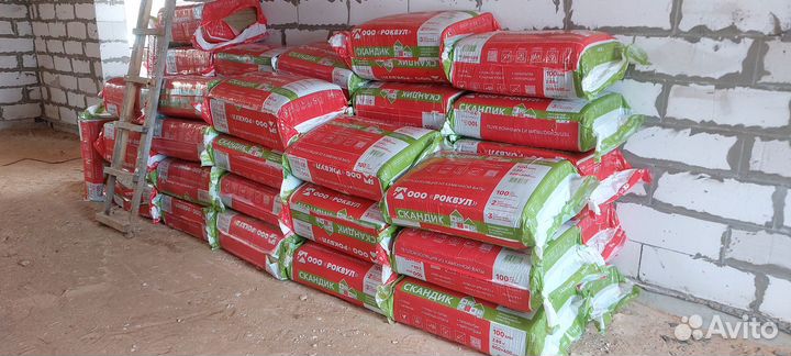 Базальтовый утеплитель 100мм