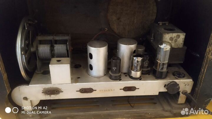 Ламповый радиоприемник vef 