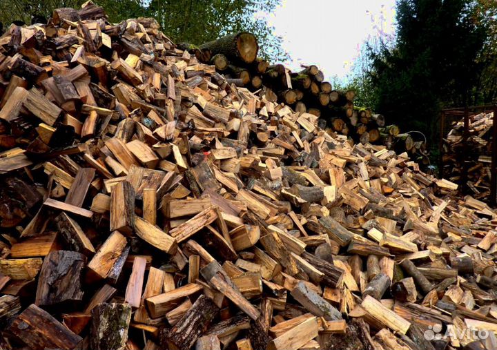 Дрова крупнонаколотые