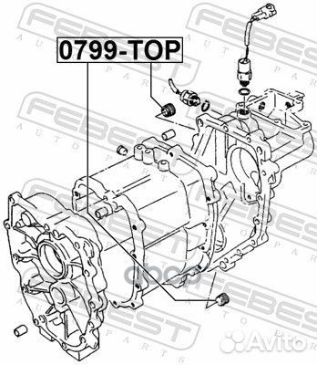 Пробка сливная масляного картера 0799TOP Febest