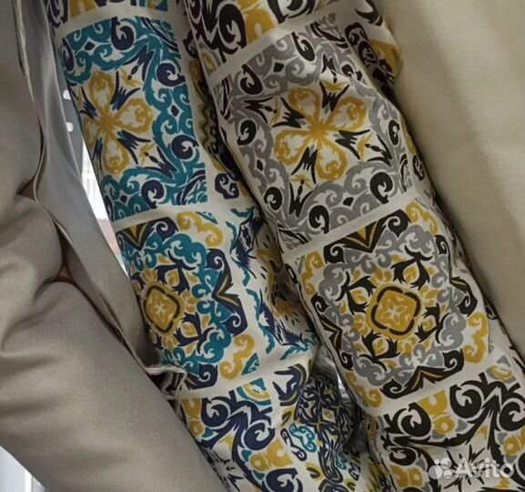 Чехол для гладильной доски, отрезы на скатерти