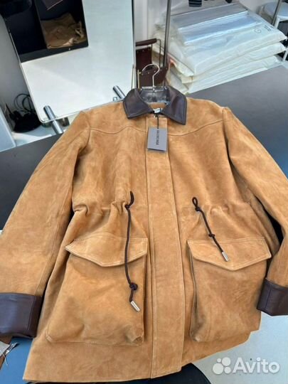 Парка / кожаная куртка Balenciaga