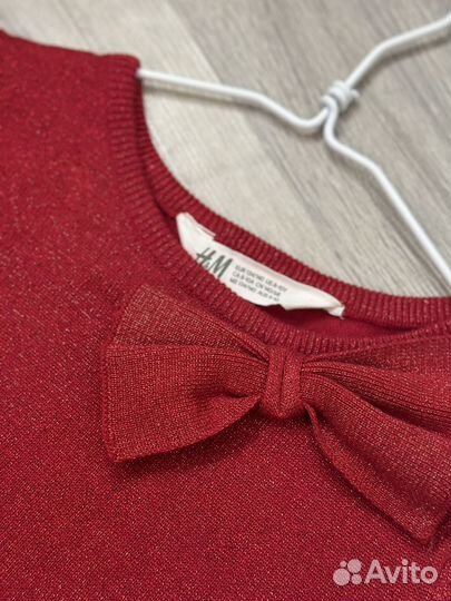 Новогоднее платье для девочки H&M