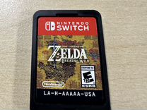 Картридж Nintendo "Zelda Breath of the Wild"