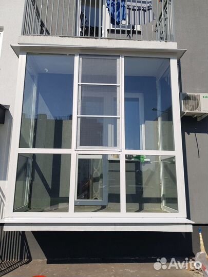 Балкон остекление отделка