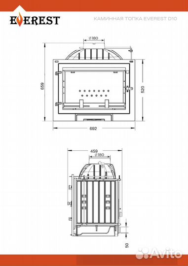 Камин Everest D10