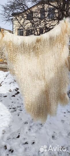 Козьи шкуры пуховые