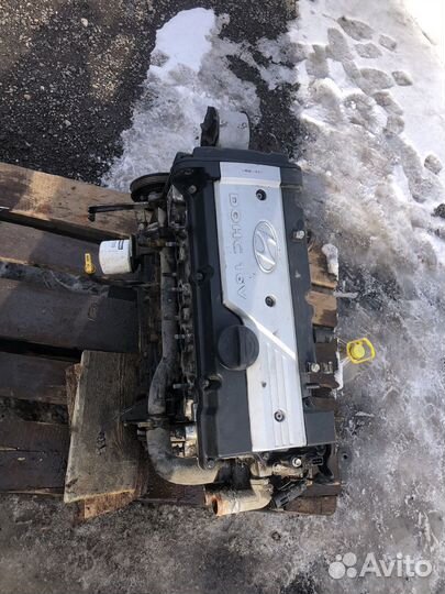 Двигатель на hyundai accent G4EC