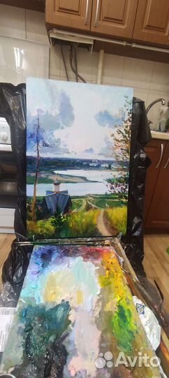 Картина маслом пейзаж