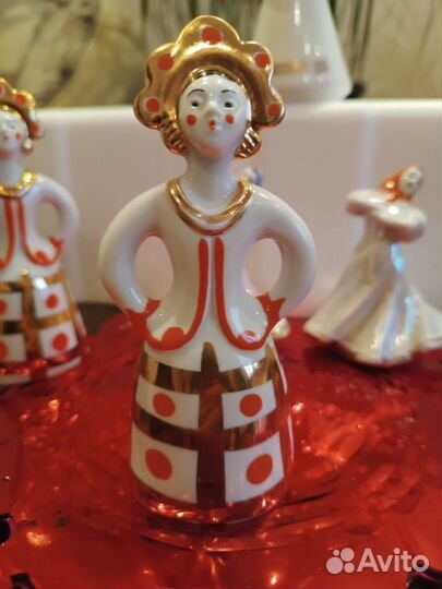 Фарфоровые статуэтки СССР лфз дулево