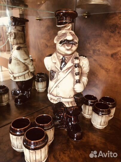 Мужской подарочный набор Штоф и 6 рюмок