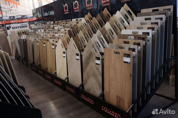 Кварцвинил под мрамор клеевой