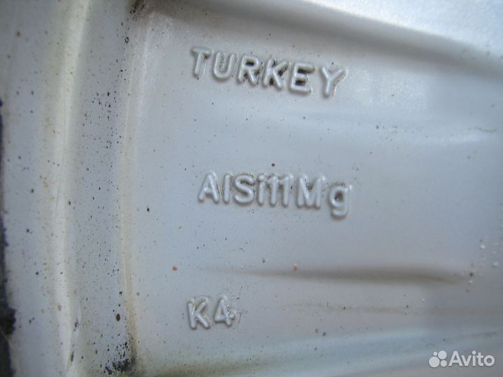 Диск литой 1 штука R16 Skoda Octavia A7 2013-2021