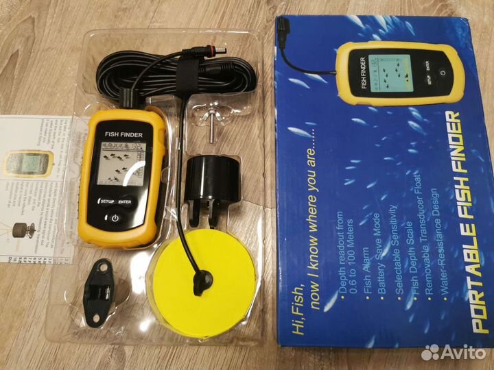 Эхолот fish finder новый