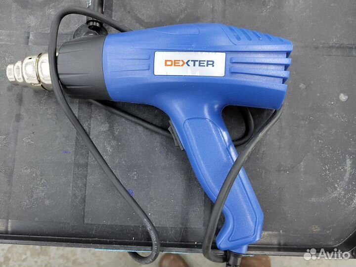 Фен строительный dexter