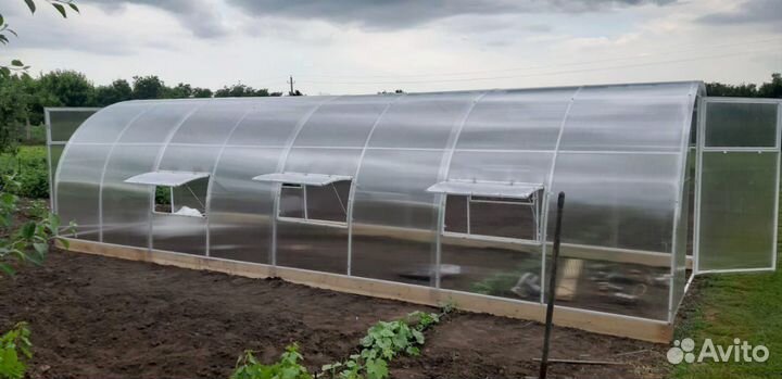 Теплица 8 м каркас