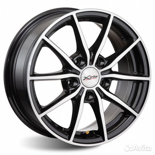 R15 5x114,3 6,5J ET38 67,1 X'trike X-111М BK/FP