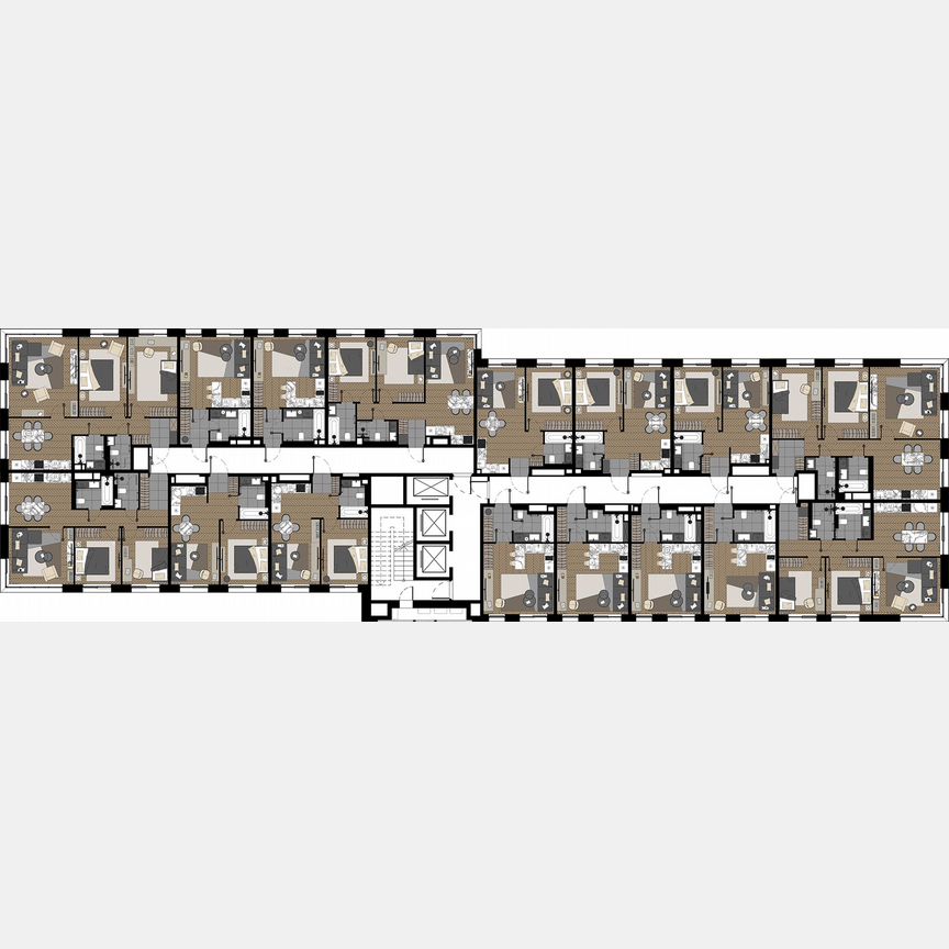 1-к. апартаменты, 36,2 м², 1/23 эт.