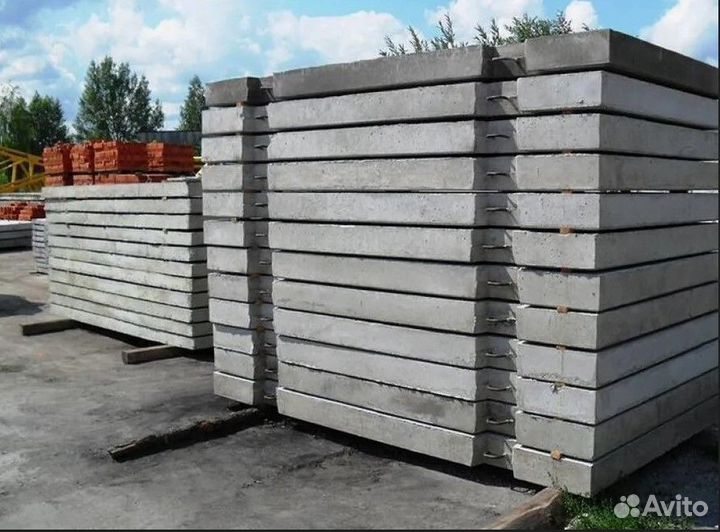 Плиты дорожные новые