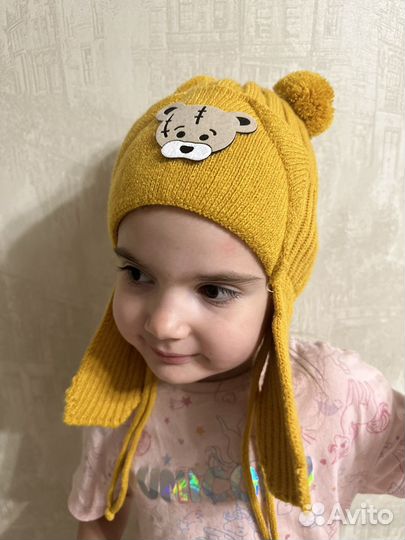 Шапка детская зимняя