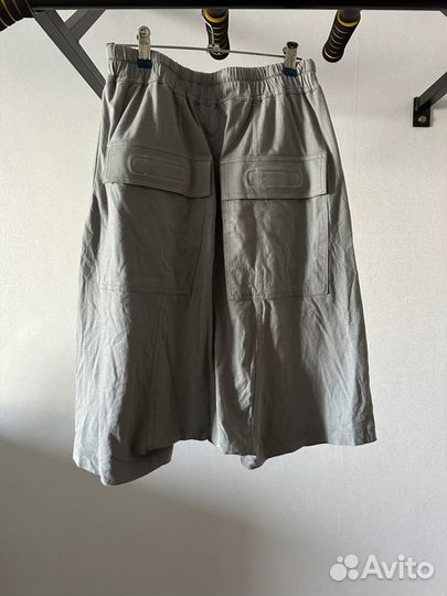 Rick Owens Cotton long shorts шорты