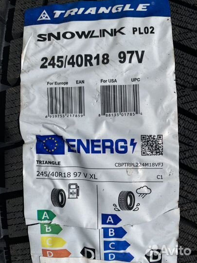 Triangle Trin PL02 245/40 R18 97V