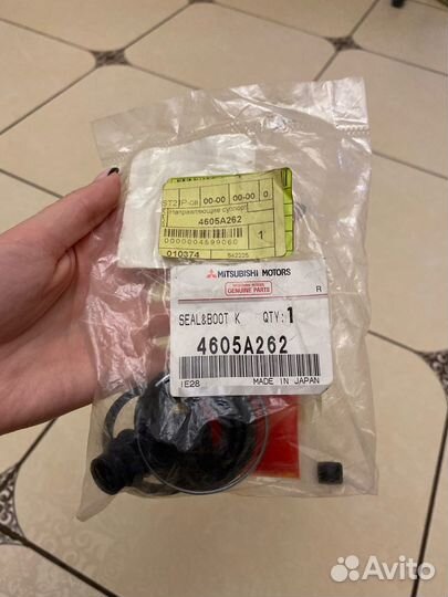 Ремкомплект заднего суппорта mitsubishi