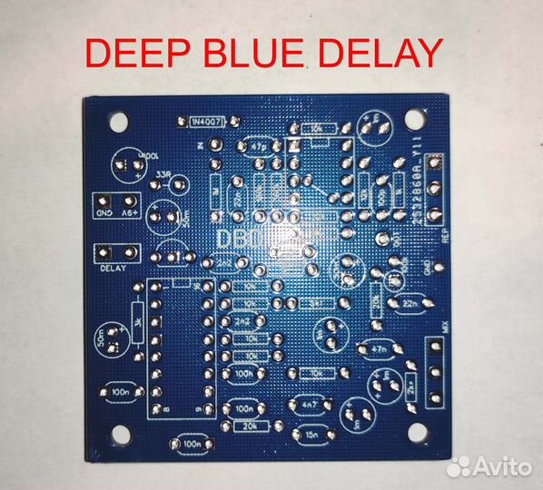 PCB-платы эффектов и усилителей