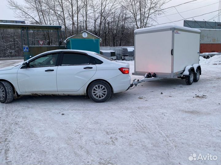 Двухосный промтоварный фургон. Фаркопы. Рассрочка