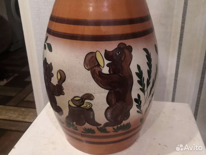 Керамический горшок