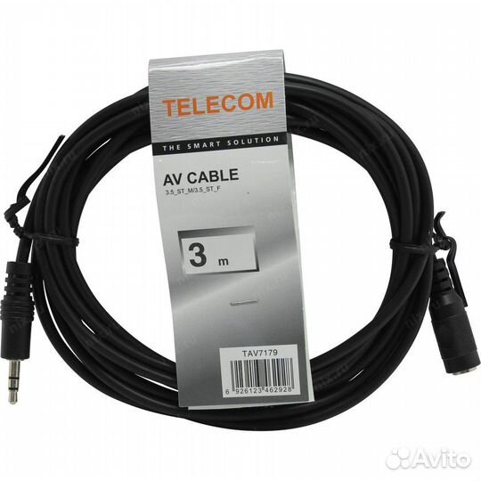 Кабель удлинитель аукс 3.5 Jack 1,5-5 м