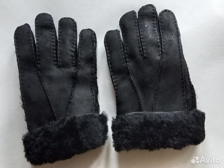 Перчатки мужские дублёные