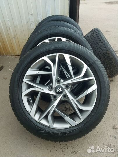 Литые диски в комплекте с шины 215/55R17 Sonata