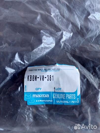 Mazda CX5 с 2017г Коврик велюровый в багажник