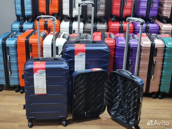 Чемодан на колёсах 3шт S, M L