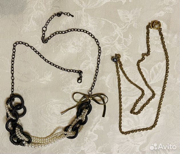 Колье, чокеры, кольца