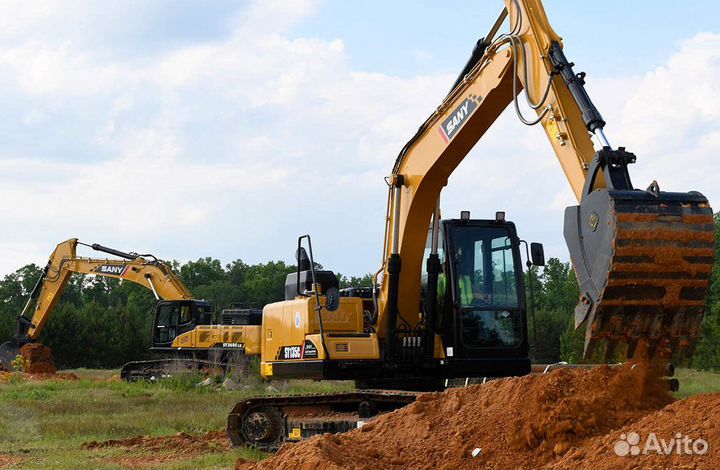Гусеничный экскаватор SANY SY135C, 2023