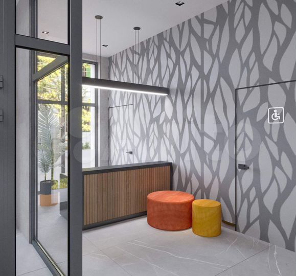 3-к. апартаменты, 62 м², 3/15 эт.