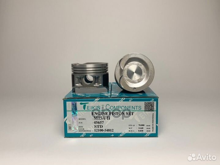 Поршень двигателя teikin 45657 STD (4шт/упак)