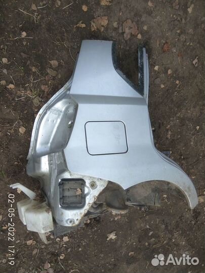 Крыло заднее правое на Шевроле Авео 2007 года