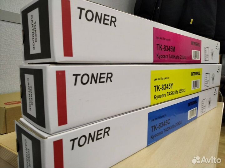 Картриджи Kyocera TK-8345Y,C,M Integral (Герм)