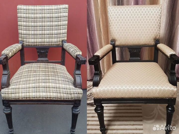 Перетяжка мебели, Реставрация мебели