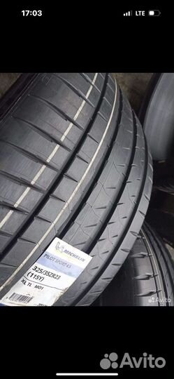 Michelin Pilot Sport 4 S 325/35 R23 115Y