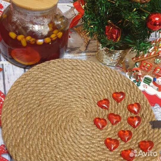 Салфетка из джута