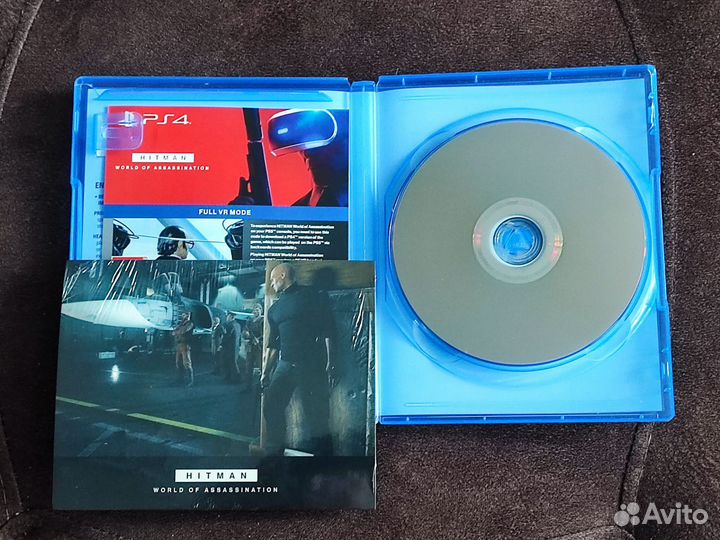 Hitman World Of Assassination PS5 Диск + Открытки