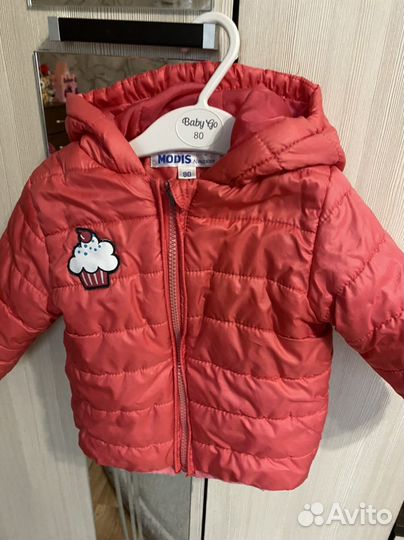 Веровка и куртки для девочки 80