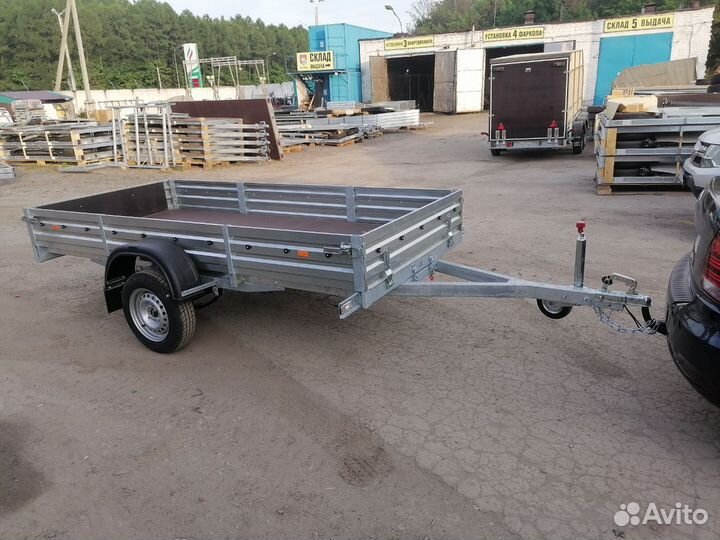 Прицеп мзса 817711.022. Рассрочка и Фаркопы