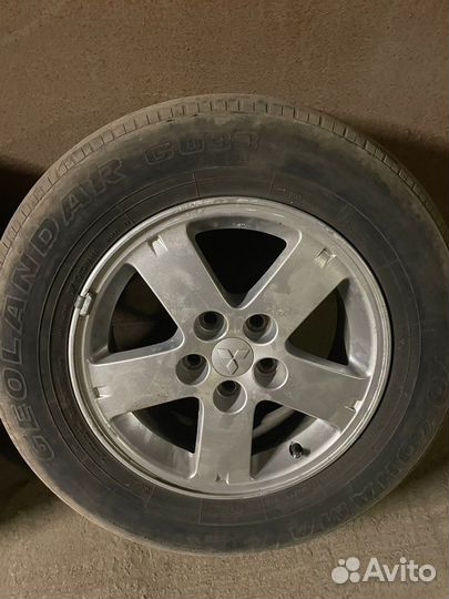 Диски mitsubishi outlander r16