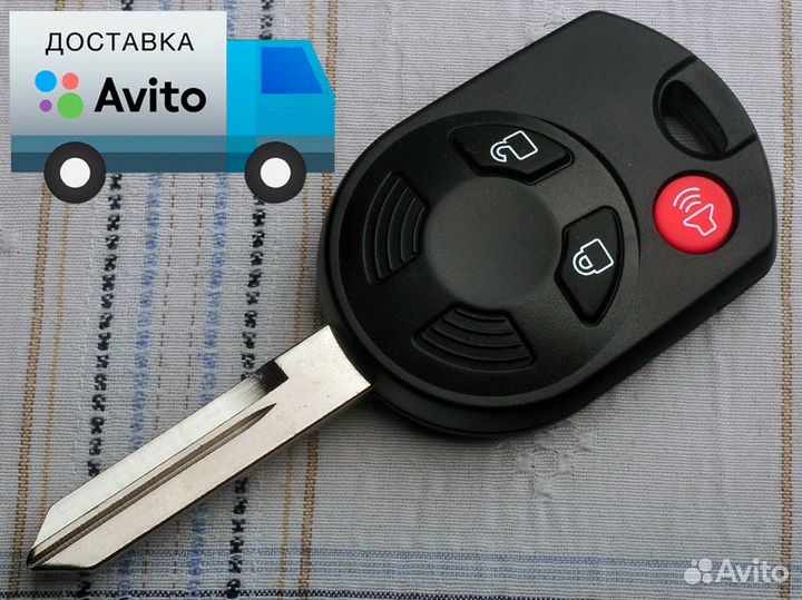 Ключ зажигания ford oucd6000022 3 кнопки